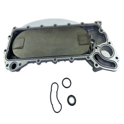 Qingling 700P/FTR/4HK1 140TF Silver Oil Radiator Assembly with Pickup Compatibility