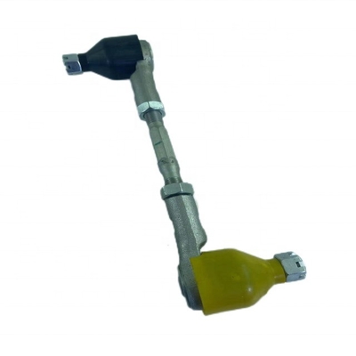 Long Lifespan Side Tie Rod Assembly for Qingling UCS55 4JB1T in Black and Silver Iron